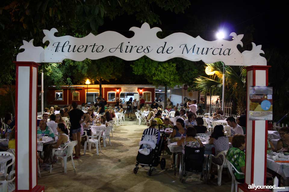 Feria de Septiembre en Murcia. Los Huertos del Malecón