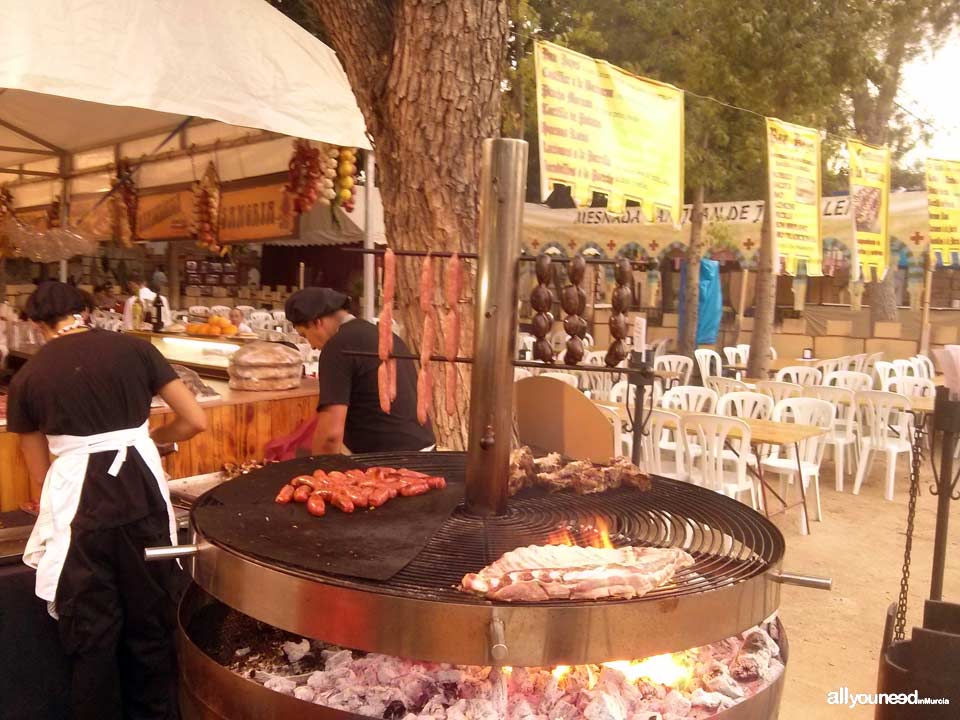 Feria de Septiembre en Murcia. Los Huertos del Malecón