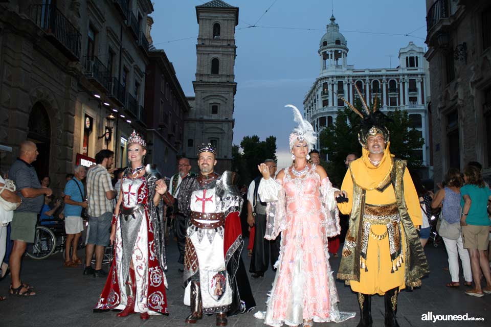 Feria de Septiembre en Murcia. Fiesta de Moros y Cristianos