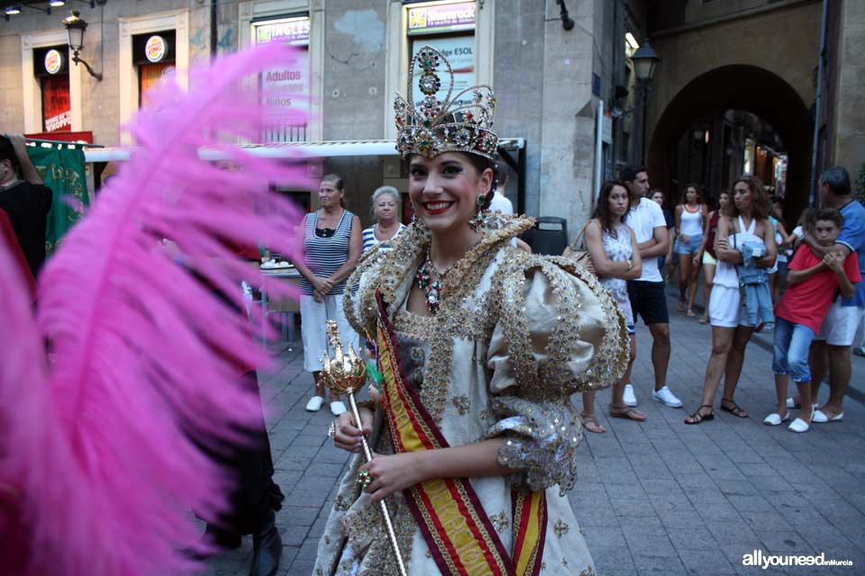 Fiesta de Moros y Cristianos. Feria de Septiembre en Murcia