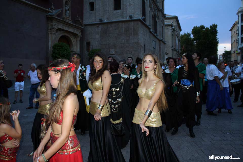 Fiesta de Moros y Cristianos. Feria de Septiembre en Murcia