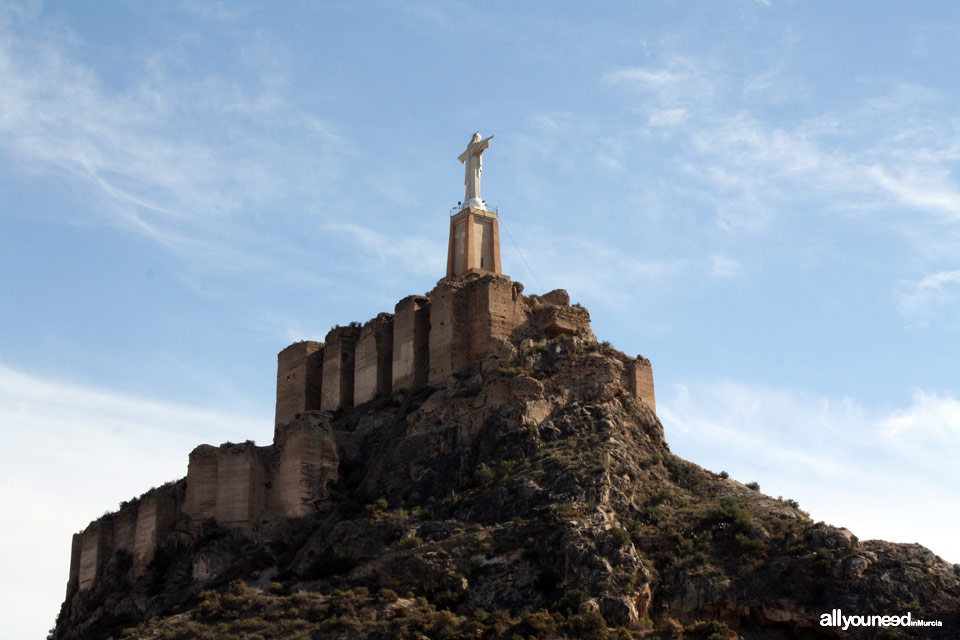 Guide of Castles in Murcia. Monteagudo Castle. Spain