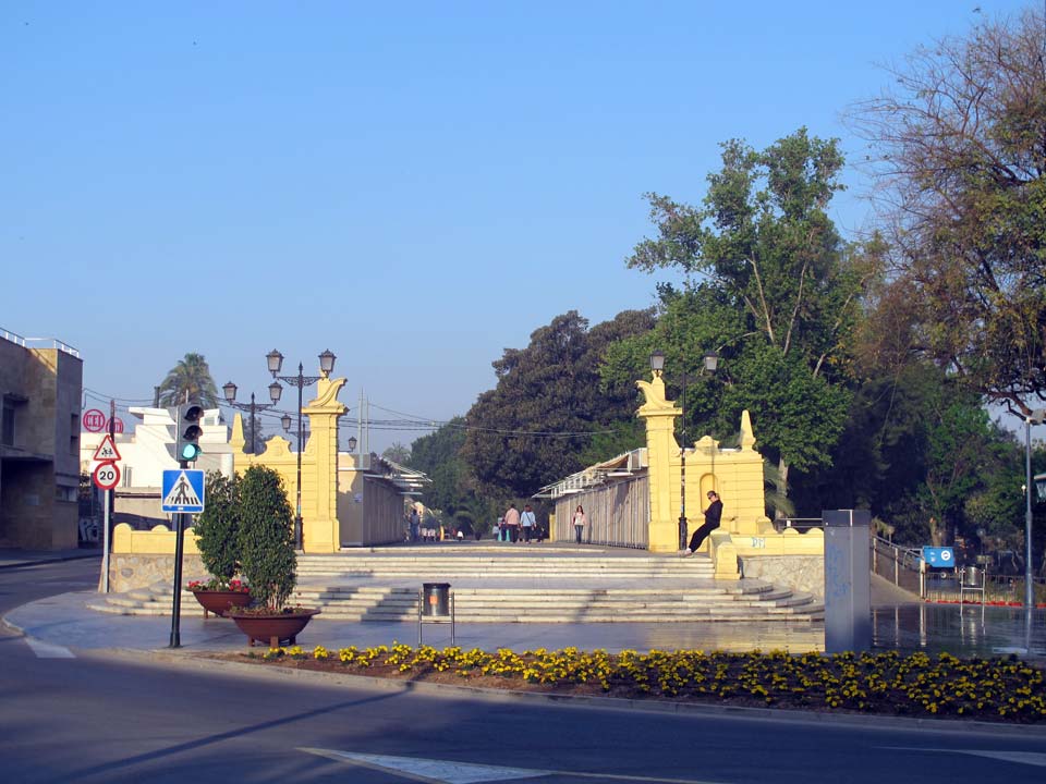 Paseo del Malecón in Murcia