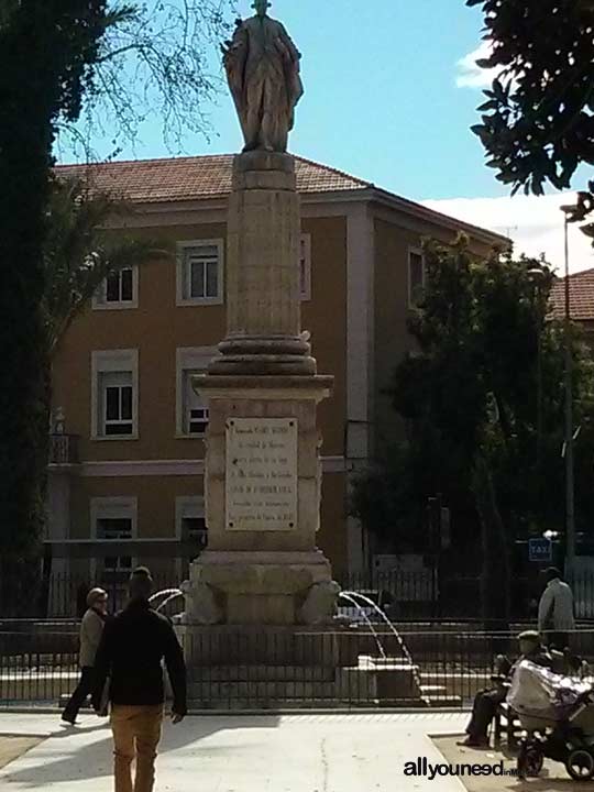 Garden of Floridablanca in Murcia. Floridablanca count