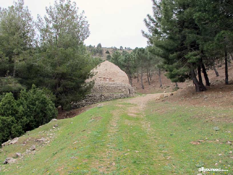 Pozos de la Nieve de Cartagena en Sierra Espuña