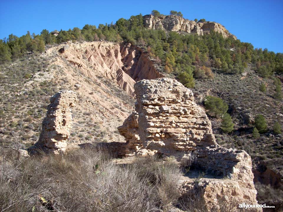 Castillo de las Paleras. Poblado de la Mota. Pliego