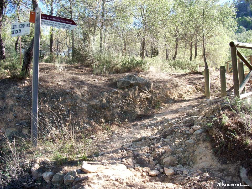 Ruta Castillo de las Paleras y Senda de la Muela SL-MU6 en Pliego