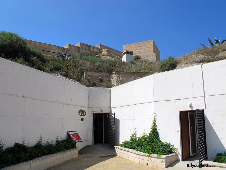 Castillo de Nogalte y Casas Cueva. Puerto Lumbreras. Murcia. Castillos de España