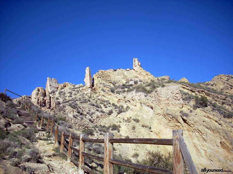 Castillo de Ricote. Castillo de Los Peñascales