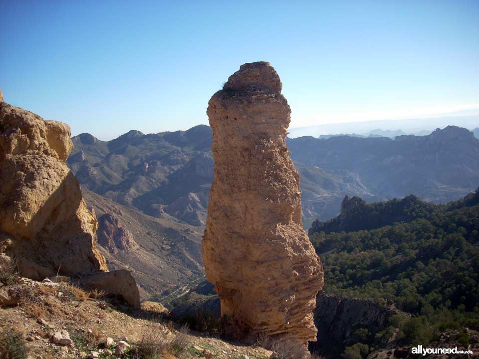 Ricote Castle. Peñascales castle