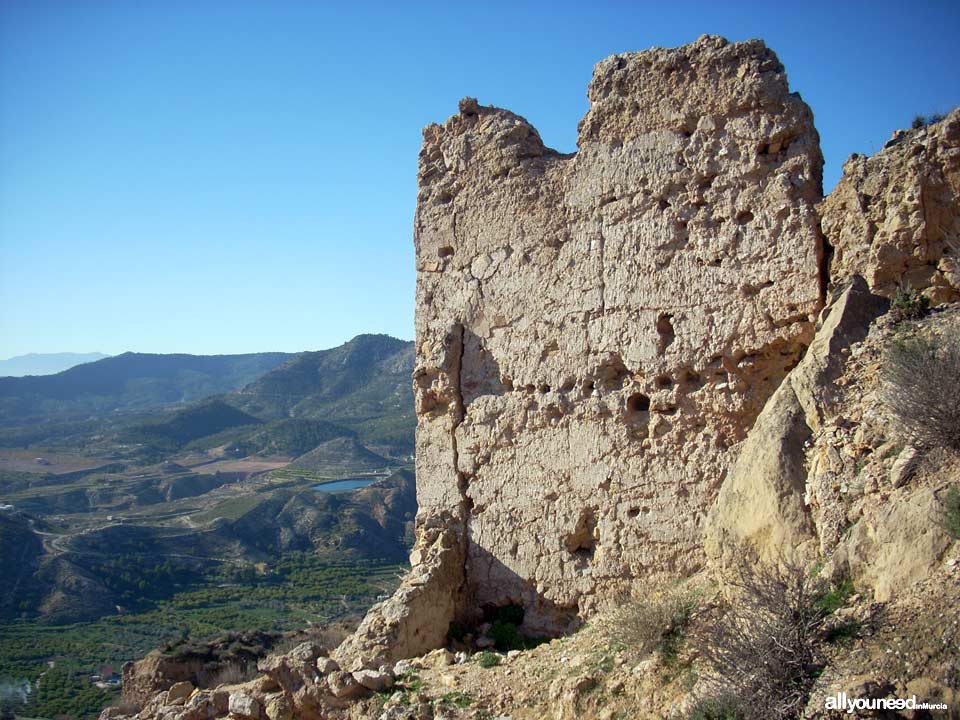 Ricote Castle. Peñascales castle