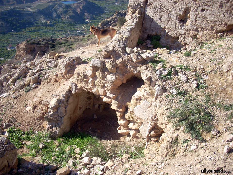 Castillo de Ricote. Castillo de Los Peñascales