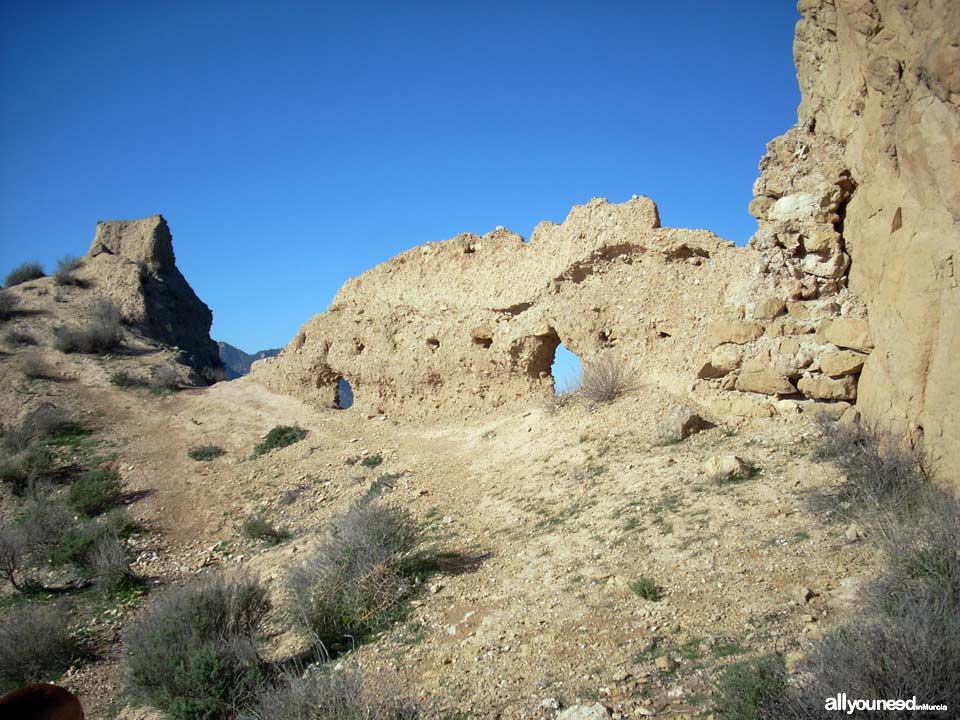 Castillo de Ricote. Castillo de Los Peñascales