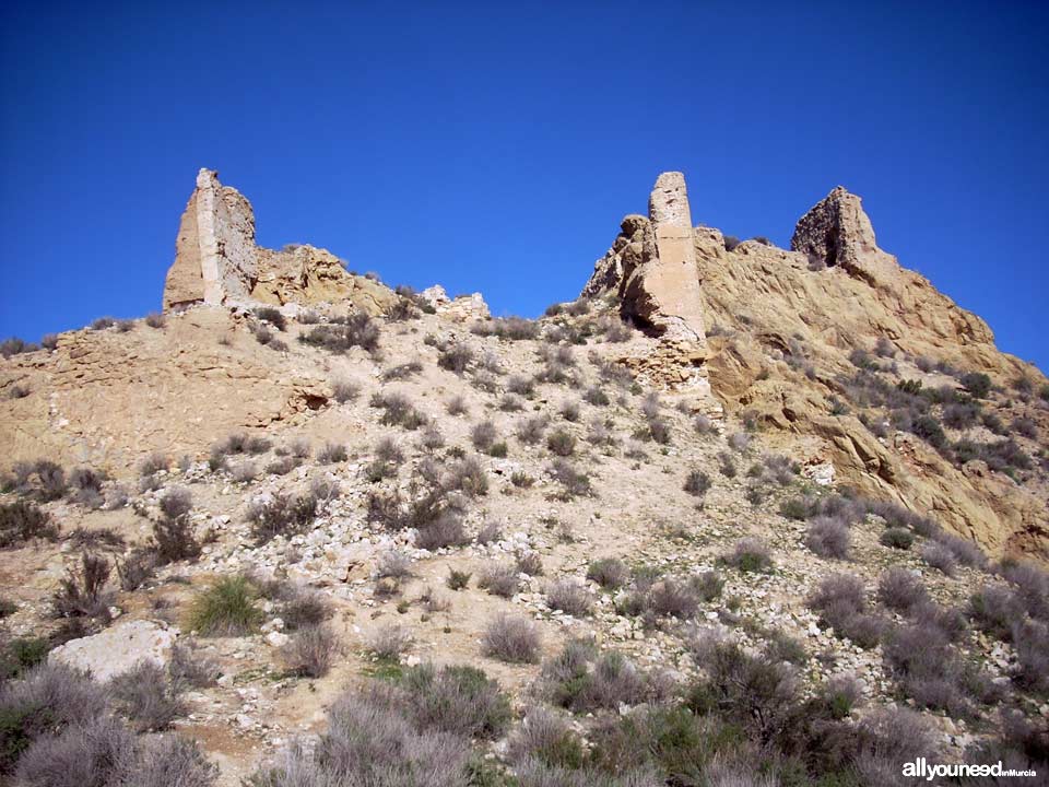 Castillo de Ricote. Castillo de Los Peñascales