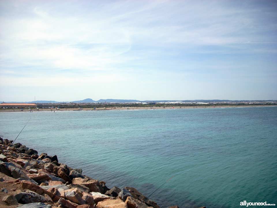 Playa de Torre Derribada en San Pedro del Pinatar