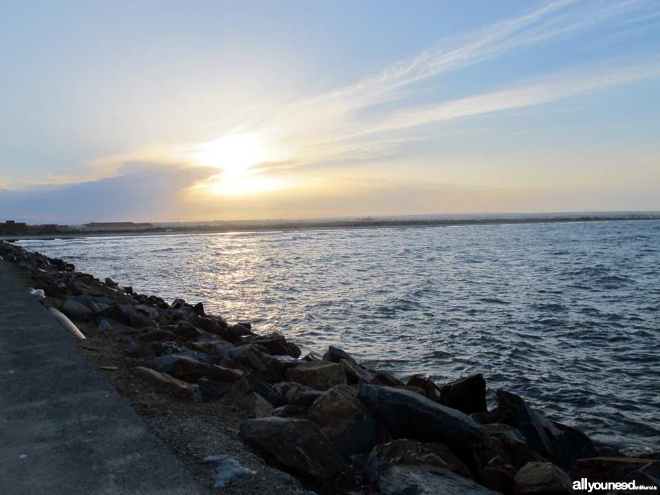 Playa de Torre Derribada en San Pedro del Pinatar