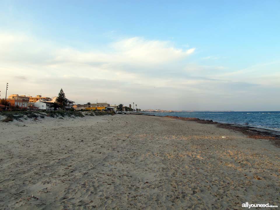 Mojón Beach. San Pedro del Pinatar
