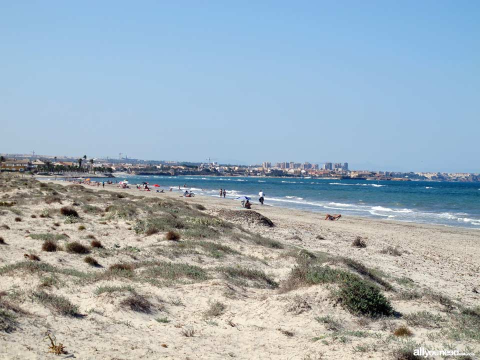 Mojón Beach. San Pedro del Pinatar