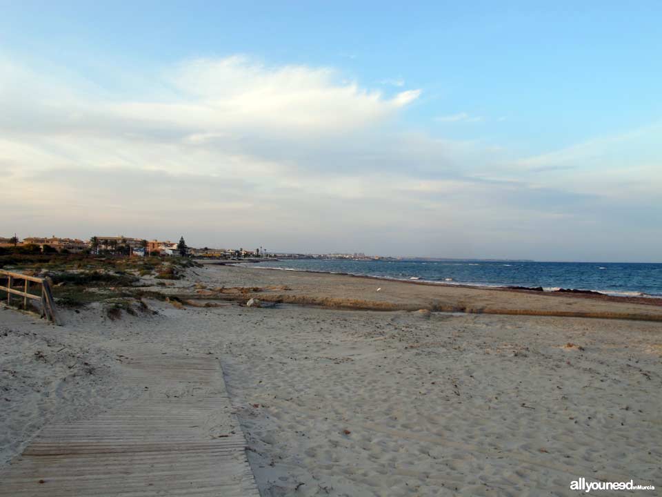 Mojón Beach. San Pedro del Pinatar