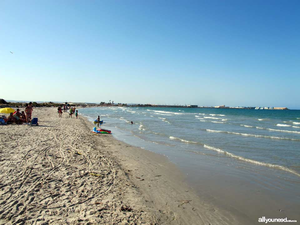 Las Salinas Beach. San Pedro del Pinatar