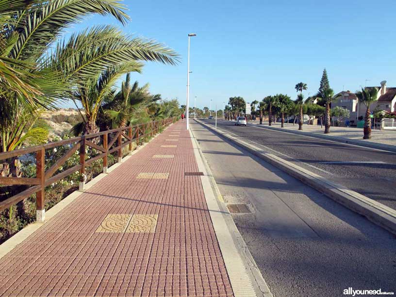 Sendero de Las Encañizada. Paseo hacia el Centro de Visitantes