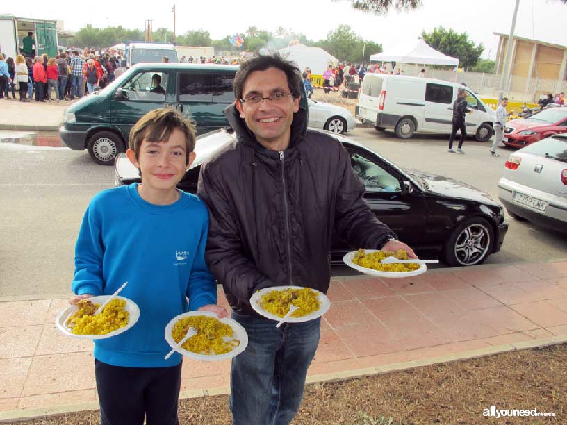 Romería de San Blas en Santiago de la Rivera. San Javier