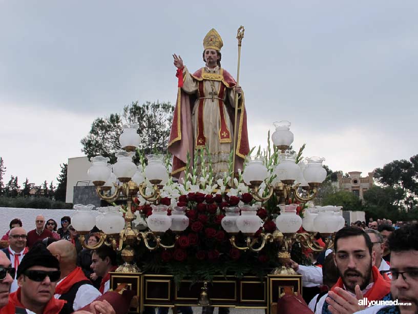 Romería de San Blas en Santiago de la Rivera. San Javier