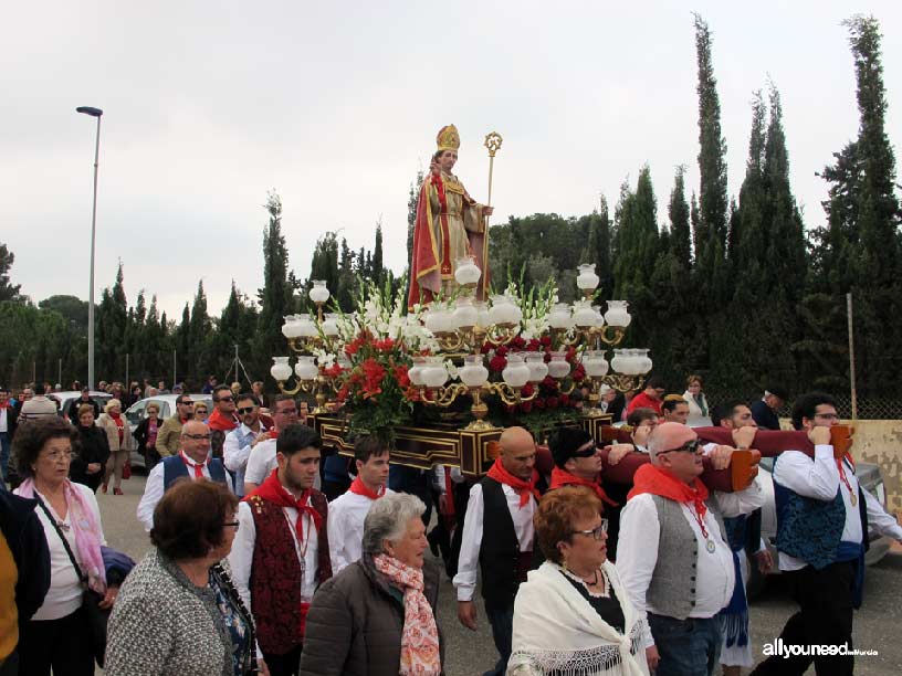 Romería de San Blas en Santiago de la Rivera. San Javier