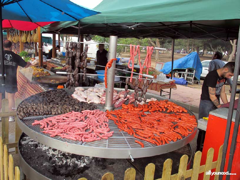 Romería de San Blas en Santiago de la Rivera. San Javier