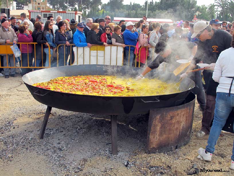 Romería de San Blas en Santiago de la Rivera. San Javier