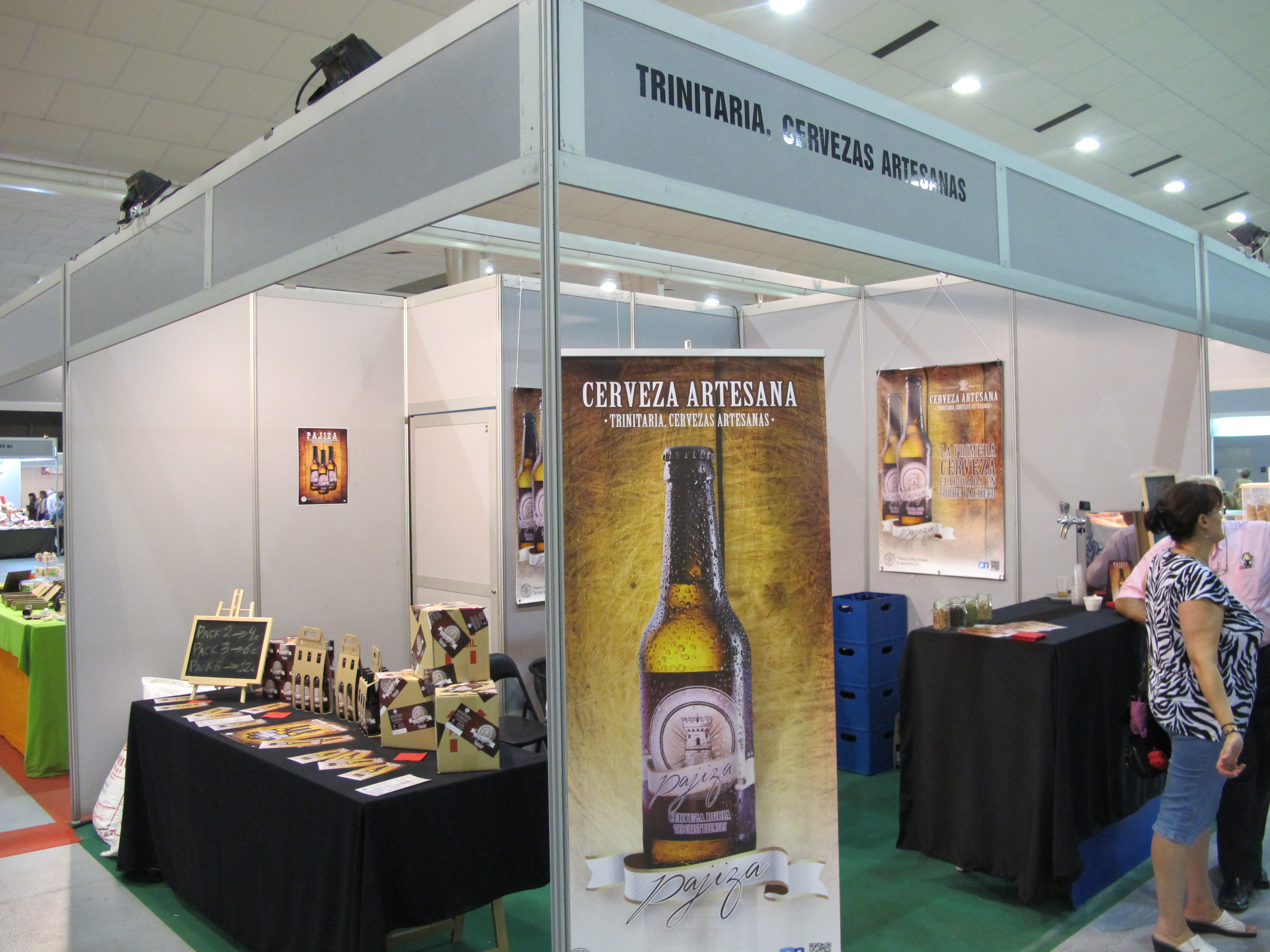 Trinitaria, Cervezas Artesanas. Feria de Torre Pacheco &quot;hecho a mano&quot;