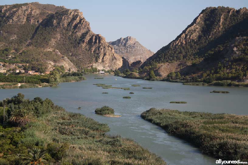 Valle de Ricote. Azud de Ojós