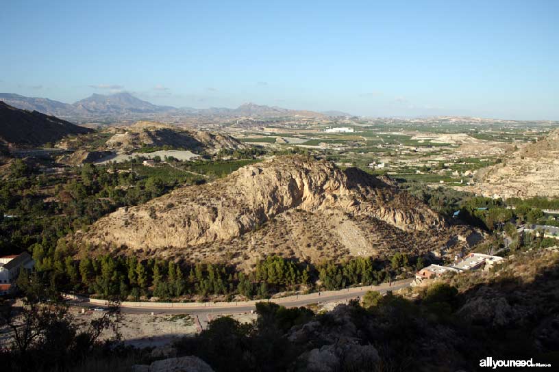 Valle de Ricote. Restos castillo de Archena