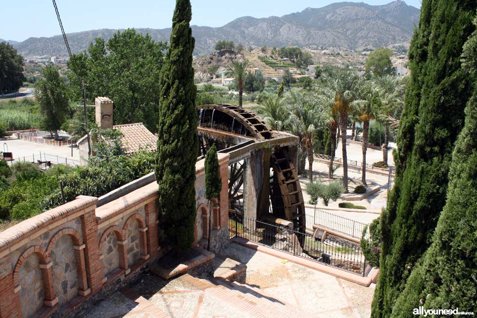 Unveiling landscapes in the Valley of Ricote. Abarán. Noria Grande