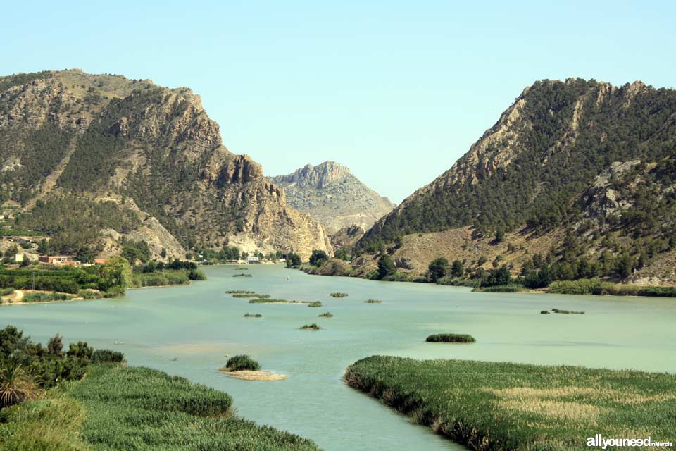 Unveiling landscapes in the Valley of Ricote. Blanca. Azud de Ojós