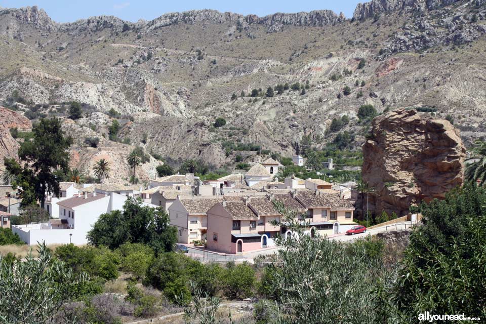 Descubriendo paisajes en el Valle de Ricote. Ojós