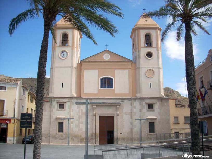 Iglesia de Nuestra Señora de la Asunción. Villanueva del río Segura