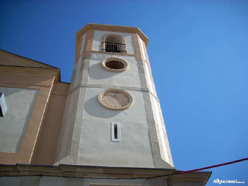 Our Lady of Assumption Church in Villanueva del río Segura -Murcia-