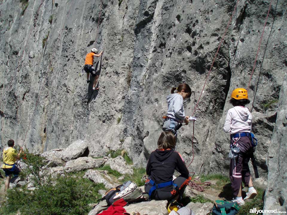 Turismo Activo y de Aventura en Murcia. Escalada