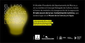 Exposición Contaminidad Lumínica, el Lado Oscuro de la Luz