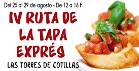 VI Ruta de la Tapa Exprés en Las Torres de Cotillas