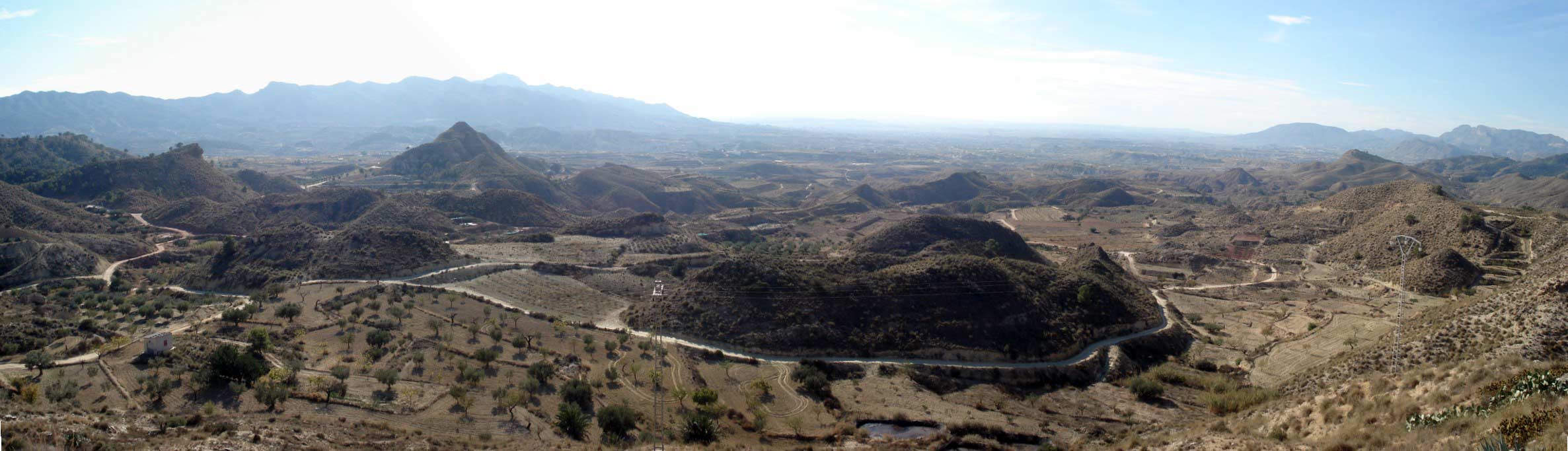 Panoramic Views of Abanilla. Macisvenda