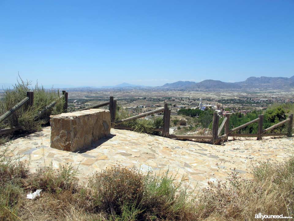 Abanilla Castle. Castles of Spain