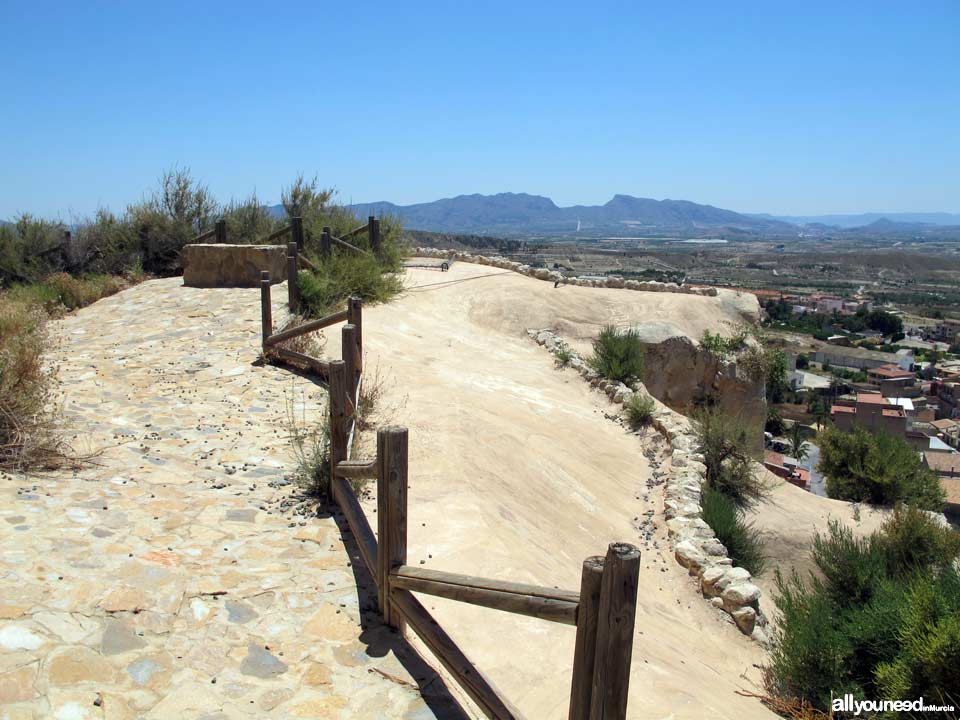 Abanilla Castle. Castles of Spain