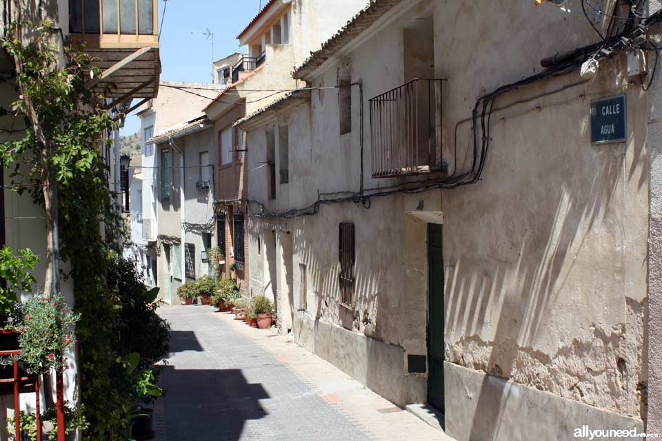 Calle Agua en Abarán