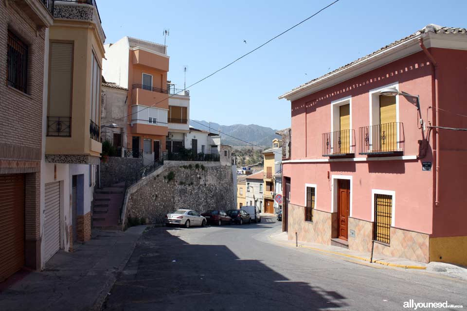 Calle Fernando Gómez en Abarán