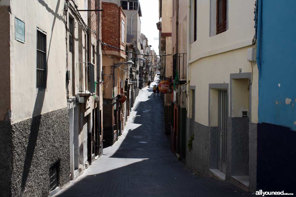 Calle Luis Carrasco en Abarán