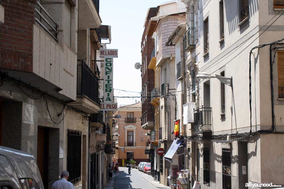 Calle Médico Gómez en Abarán