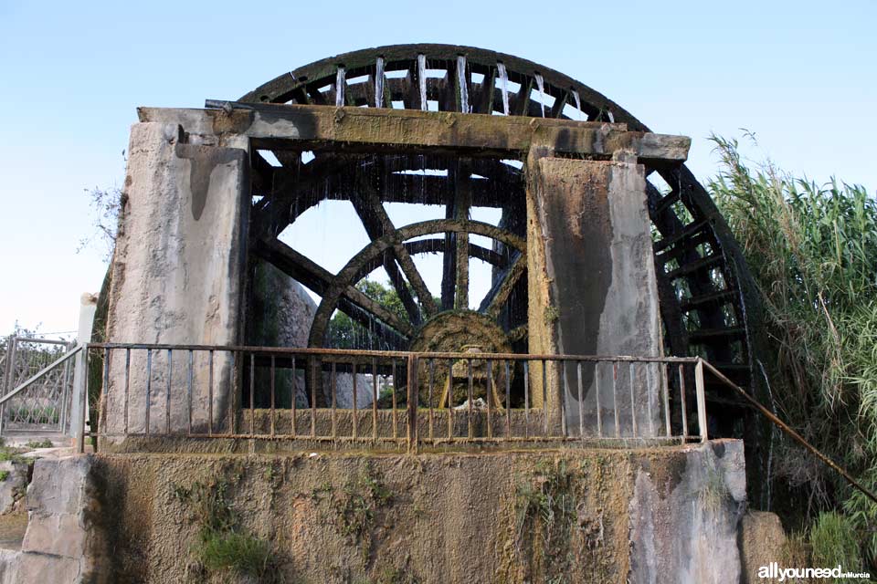 Hoya D. García Waterwheel in Abarán. Spain