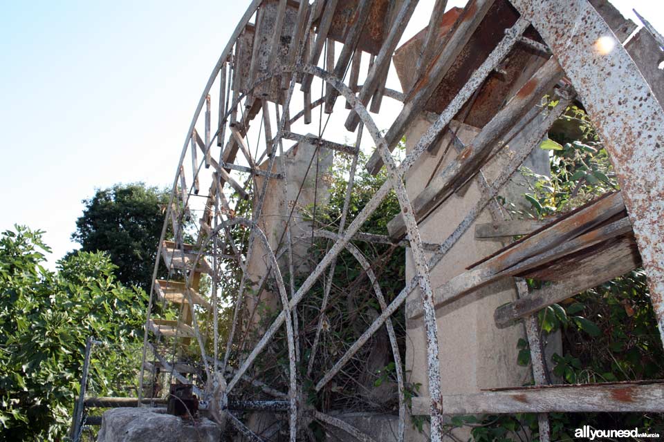 Ñorica Waterwheel in Abarán. Spain